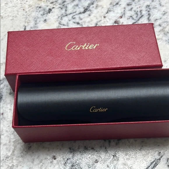 Cartier Red Sunglasses Luxurious Accessory